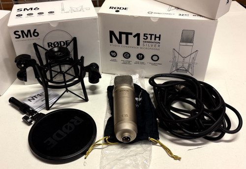 Rode nt1 5th gen silver - gen, silver,