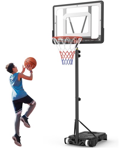 Basketball hoop and stand - hoop,