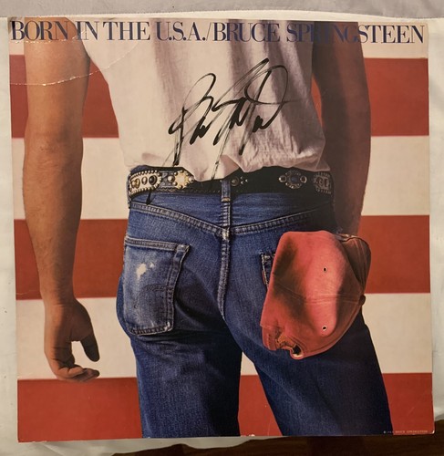 Bruce springsteen signed vinyl - signed,