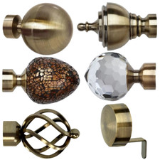 28mm Curtain Pole Finials