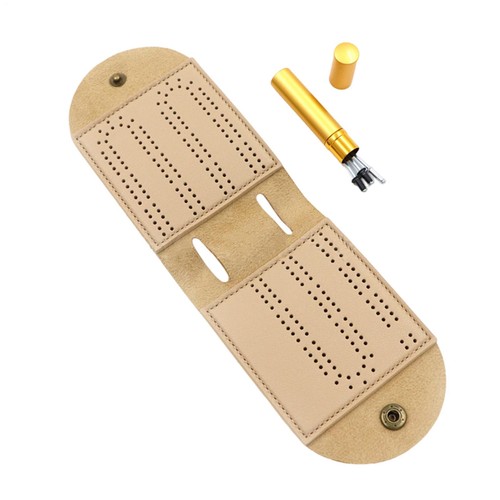 Cribbage board game set - board, pu