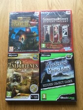 4 X HIDDEN OBJECT PC GAMES NEW & SEALED
