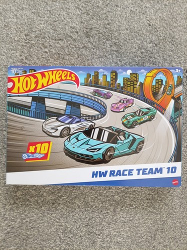 Hot wheels pack toy - 10-pack, race