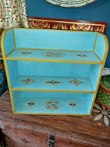 Hand painted indian wooden - painted,