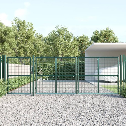 Mesh garden gate galvanised - gate,