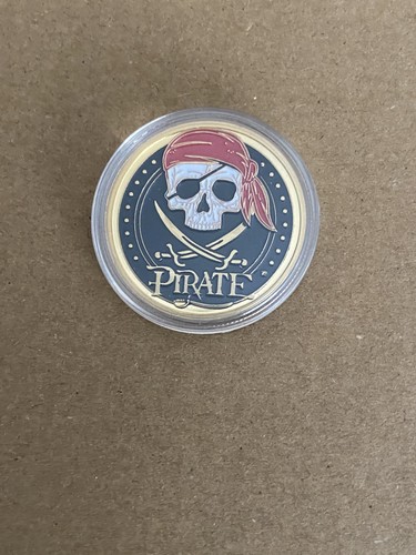 Pirate treasure coin - pirate,