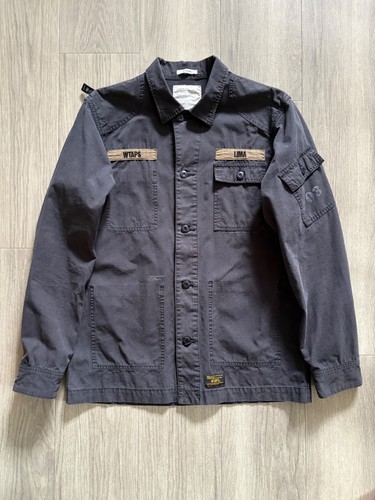 Wtaps navy jungle shirt - navy,