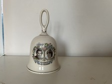 Royal Wedding Charles And Diana Ceramic Bell by Sadler