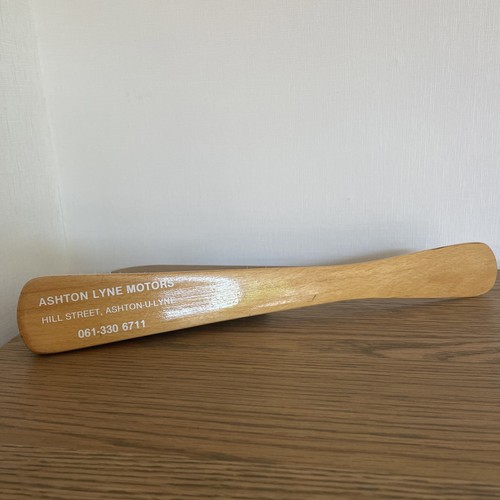 Wooden handled clothes brush - wooden,