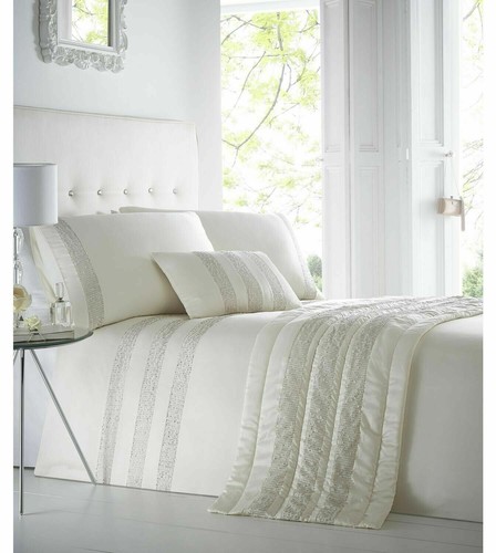 Luxury cream duvet - set, double