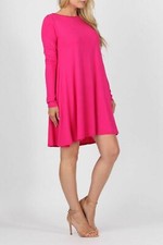 Women Ladies Long Sleeve Swing