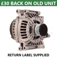 MERCEDES E200 E280 E320 CDI BOSCH ALTERNATOR 0124625045 0131540002