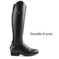 TREDSTEP JUNIOR DONATELLO II SQUARE TOE LONG LEATHER RIDING BOOTS CHILDS BOOT