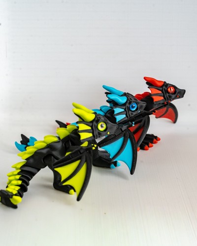 Articulated dragon 16cm - articulated,