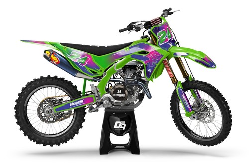 Kawasaki motocross graphics - mx,
