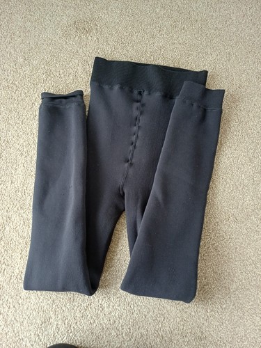 Primark black thick fleece - black,