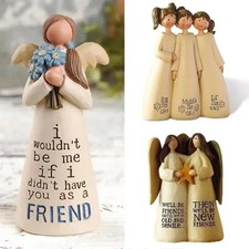 Home Fashion Decor Creative Gifts New Figurine Celebrating Friendship Room Resin