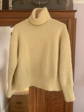 Zara Chunky Yellow Wool Alpaca