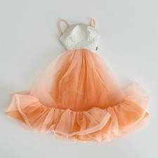 Vintage Peaches N Cream Barbie Doll Dress Clothes 1980’s 1984/1985 Genuine Retro