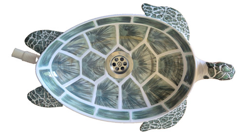 Sea turtle melamine campervan - turtle,