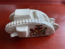 Crested China WW1 Tank. Corona