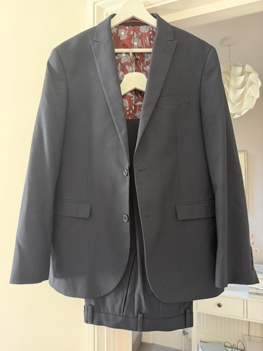 Men next navy suit - next,