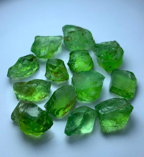 Natural peridot lot - natural,