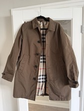 Men’s Brown Burberry Coat