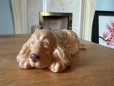 Sylvac matte brown spaniel - spaniel, dog