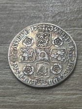 George II, Sixpence, 1739