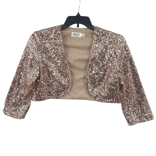 Eliza glam sequin bolero - sequin,