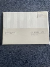 Pack of 2 New The White Company 500 thread-count cotton pillowcases 50x66cm