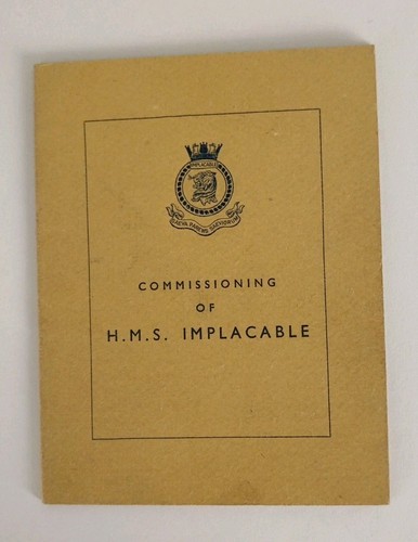 Commissioning hms - commissioning,