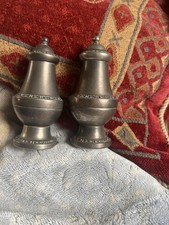 Vintage/old Salt Pepper Pots Made In England