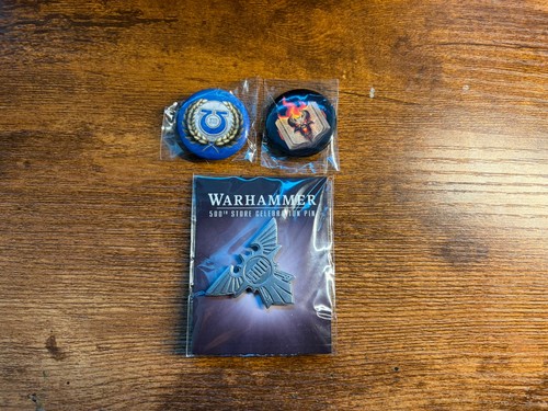 Games workshop badges - workshop, 500th