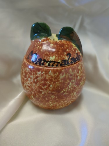 Vintage marmalade pot with lid - marmalade,