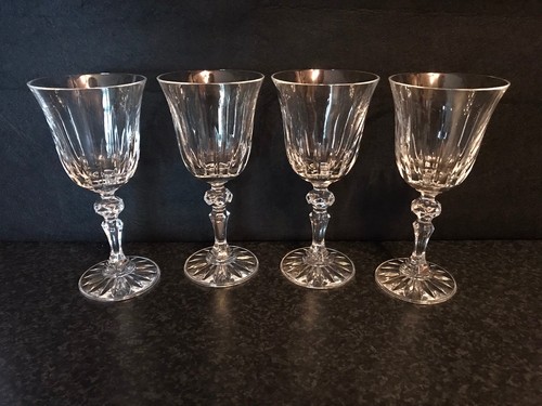 Set vintage crystal wine - of,