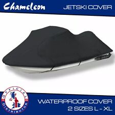 Jet-Ski Waterproof Cover Elastic Hem & Strap Heavy Duty Outdoor Cover 2 Sizes