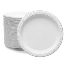 100 x Plastic Party Plates 7"