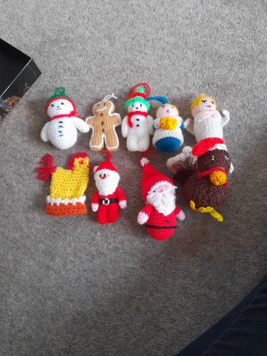 Bundle hand knitted - 9,