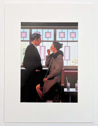Jack vettriano mounted - vettriano,