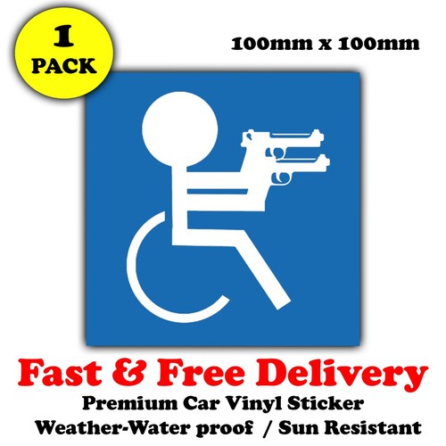 Funny disabled wheelchair - disabled,