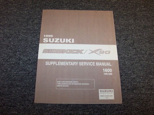 1996 suzuki sidekick x - sidekick, x-90