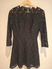 Jack Wills Black Lace Long