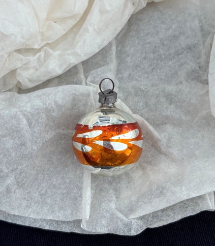 Vintage small mercury glass - small,