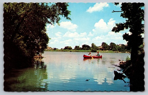 Vintage canoe sibbald point - canoe,