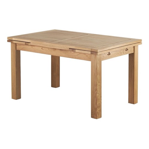 Extendable solid oak dinning - oak,
