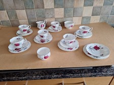 ROYAL ALBERT "SWEET ROMANCE" 23 PIECE TEA SET