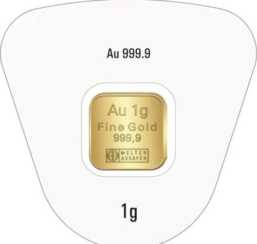 Gram gold bar - gold,