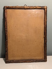 Vintage Handmade Gesso Bark